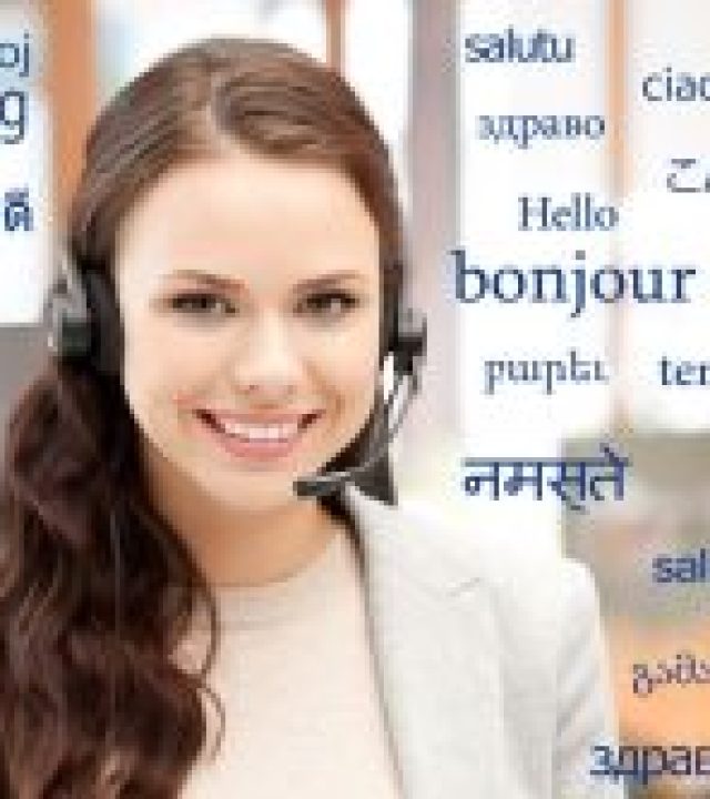 Telefoon beantwoorden in verschillende talen